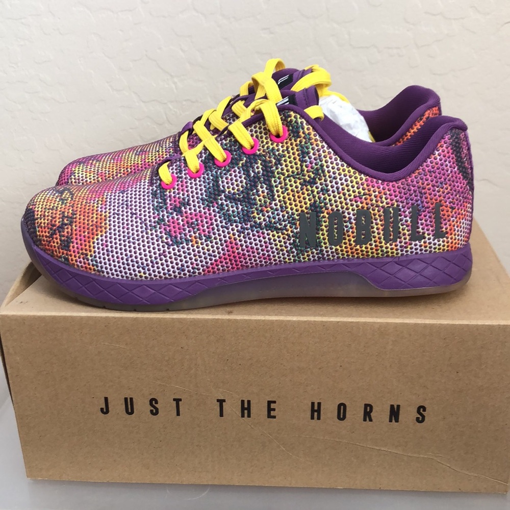 NoBull NEW IN BOX Sam Dancer art work  trainer size 8.5/10 men/wmn - Picture 5 of 10